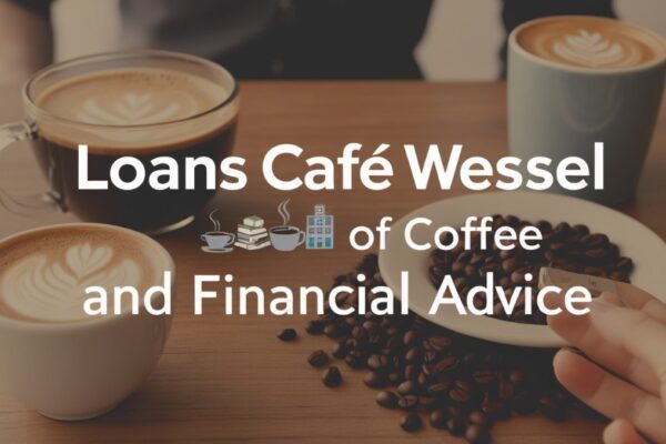 Image of loans cafe wessel featuring a blend of coffee and financial elements representing loans and advice.