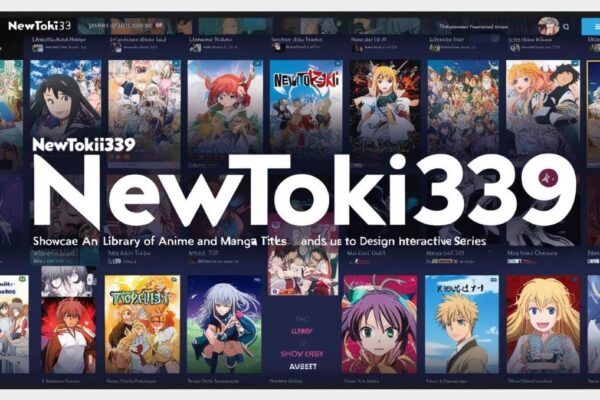 Newtoki339 interface showcasing a wide range of anime and manga titles, featuring the latest releases, user reviews, and community discussions.