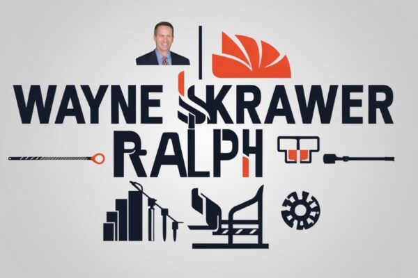 Image featuring 'wayne skrawer ralph' with visuals representing his professional achievements and career-related elements.